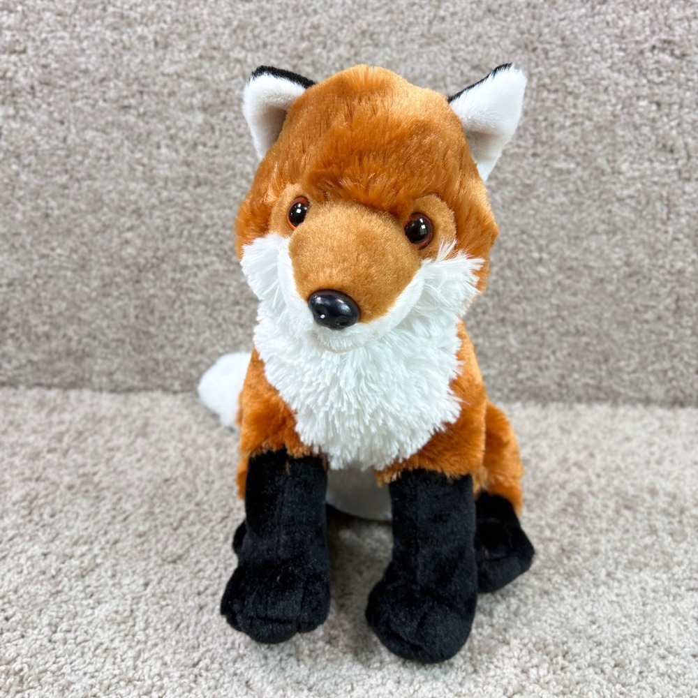 Wild Republic Red Fox Plush Unisex Medium Soft Realistic Orange Stuffed Animal